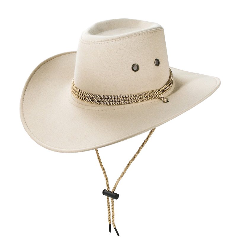 Sombrero vaquero beige hombre