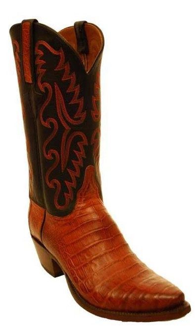 botas Cecil de Lucchese caimán