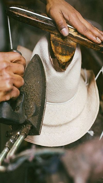 planchado sombrero