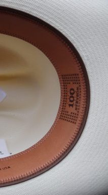 partes de un sombrero: Banda de sudor