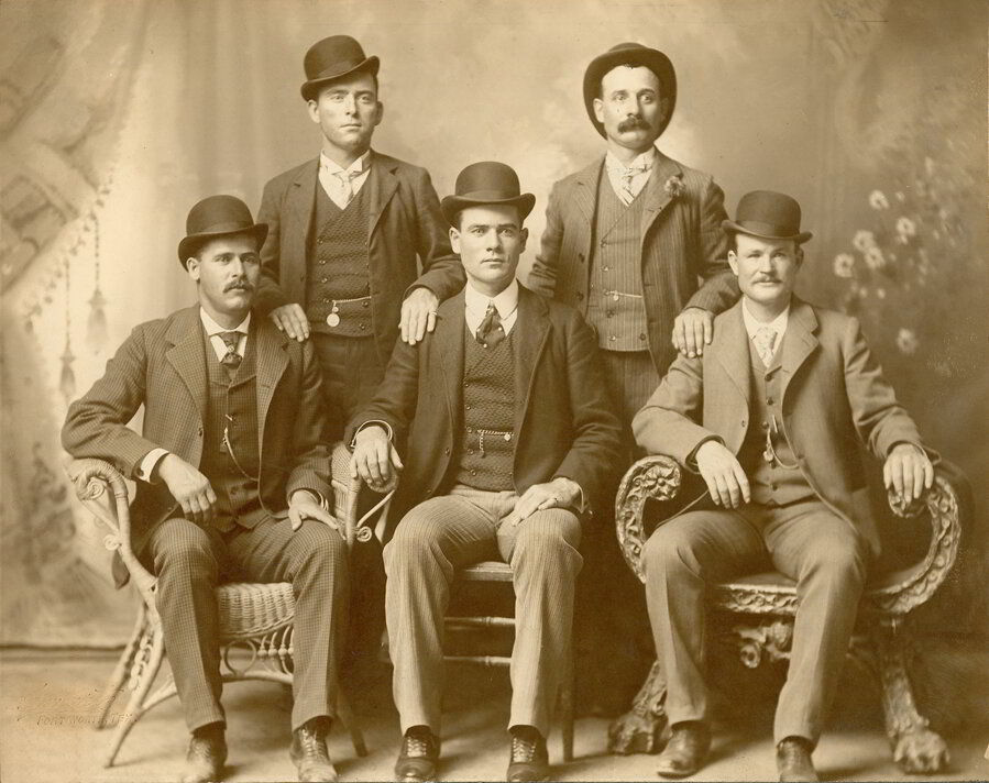 Sombrero bombín 1870