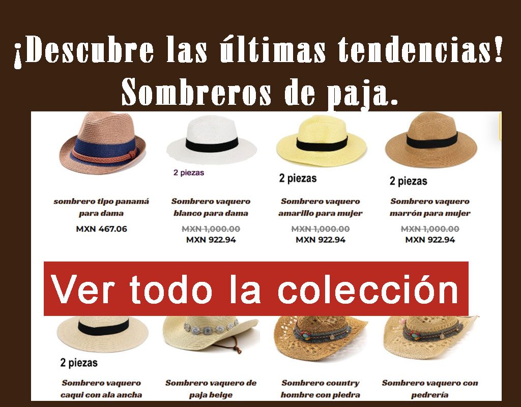 sombreros de paja