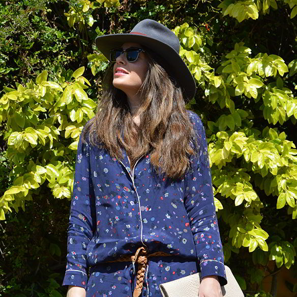 Sombrero de Fieltro con pyjama
