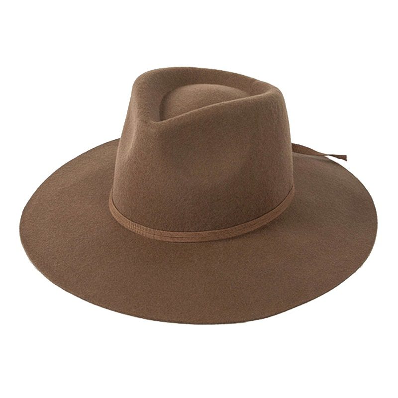 Sombrero café mujer